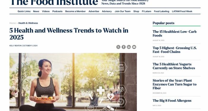 Trust Us - These 14 Wellness Trends Will Dominate In 2025 | Marie Claire UK